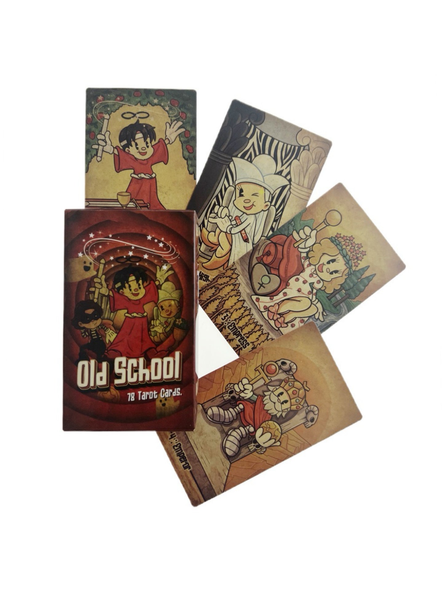 old school Tarot card