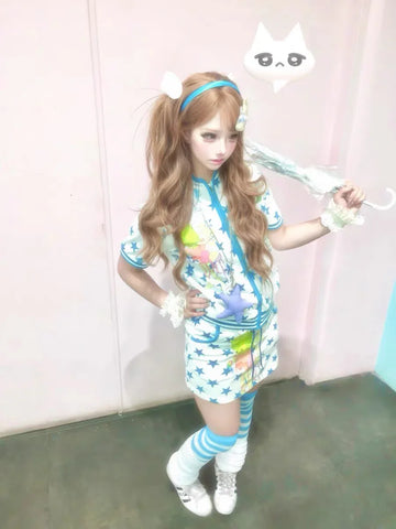 Octopus grass joint star terry set