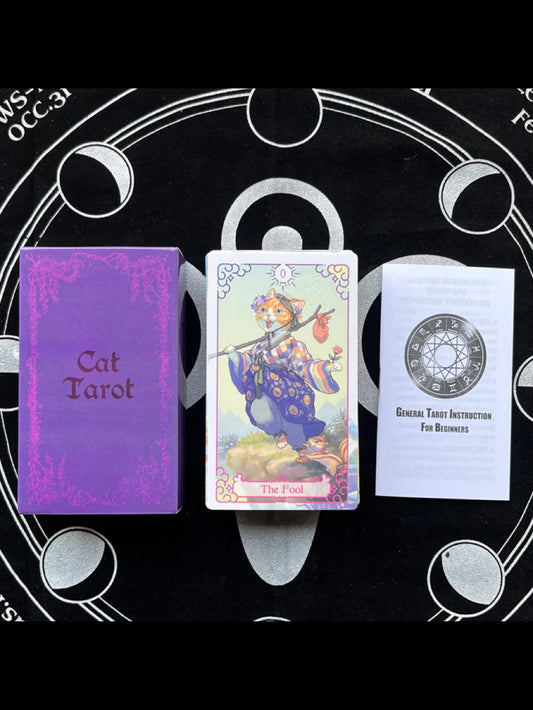Cat Tarot card