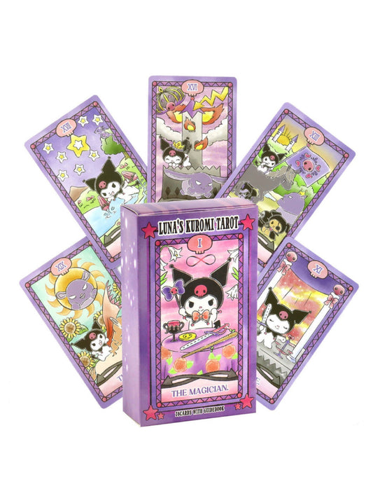 Luna's kuromi tarot card