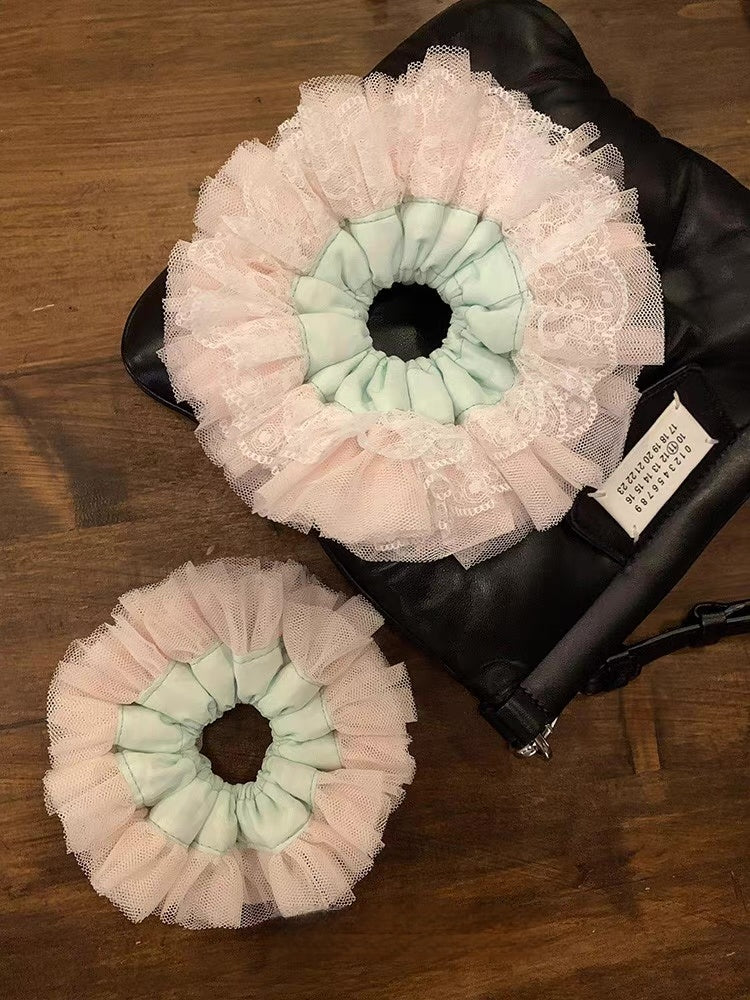 Sweetheart Barley Summer Scrunchie