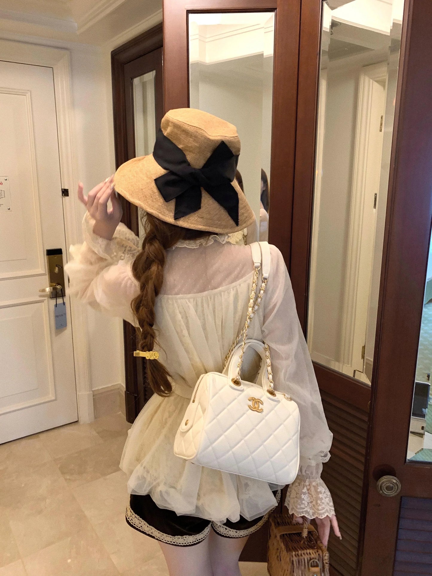 Victorian Lace Ruffle Blouse