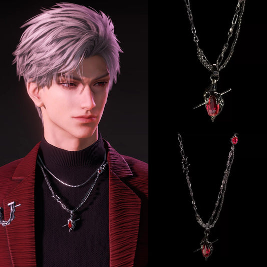 Sylus heart necklace