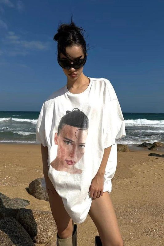 Printed Crew Neck T-Shirt