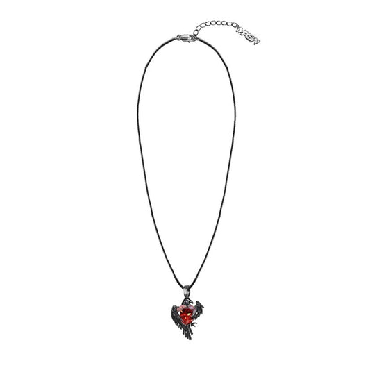 Qin Che the heart of crow necklace
