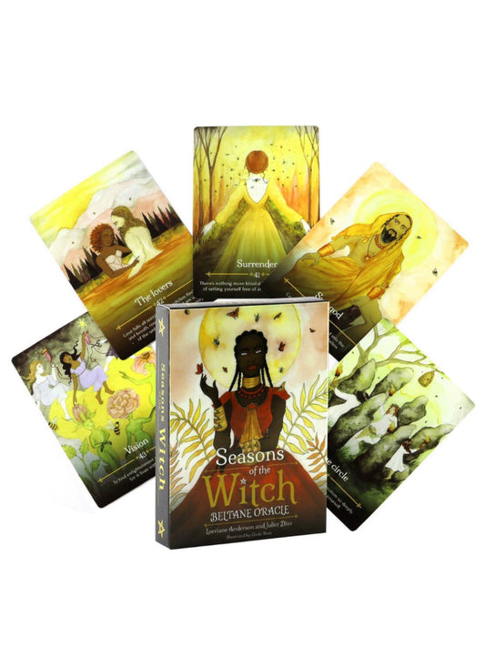 Seasons of the Witch Beltane Tarot Cards