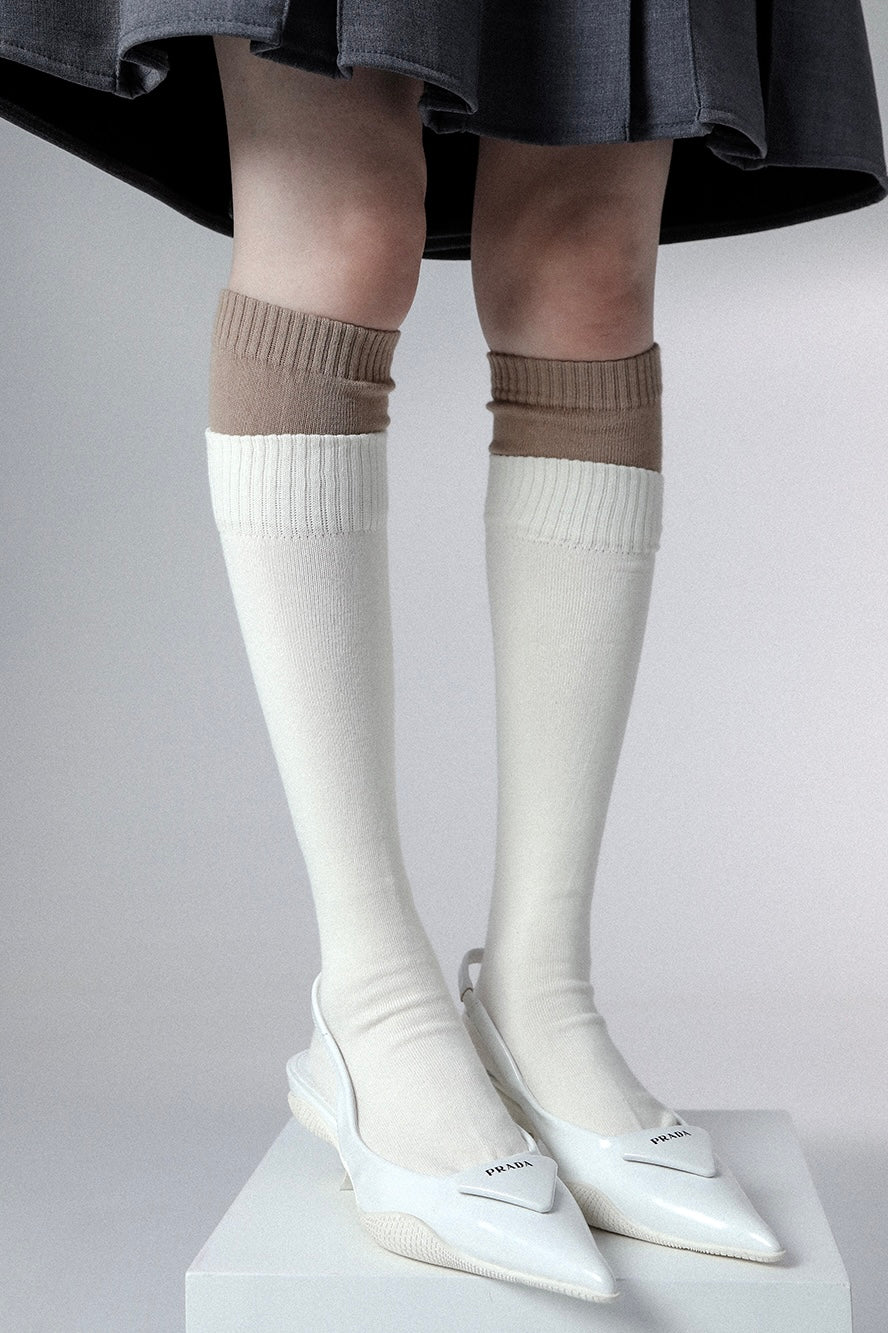 color matching long stockings