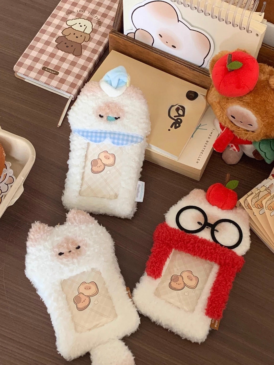 Mantou Cat Pupu Plush Ferrule