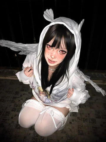 White Angel Series Cotton Jacket