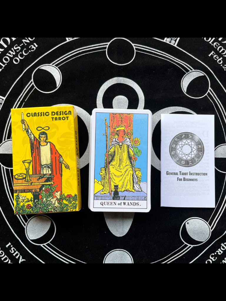 classic design Tarot card