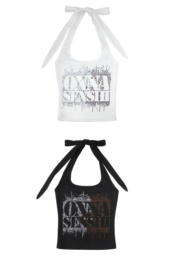 Neck strap hot diamond vest