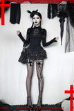 Cross Gothic Dark Cake Puff Skirt
