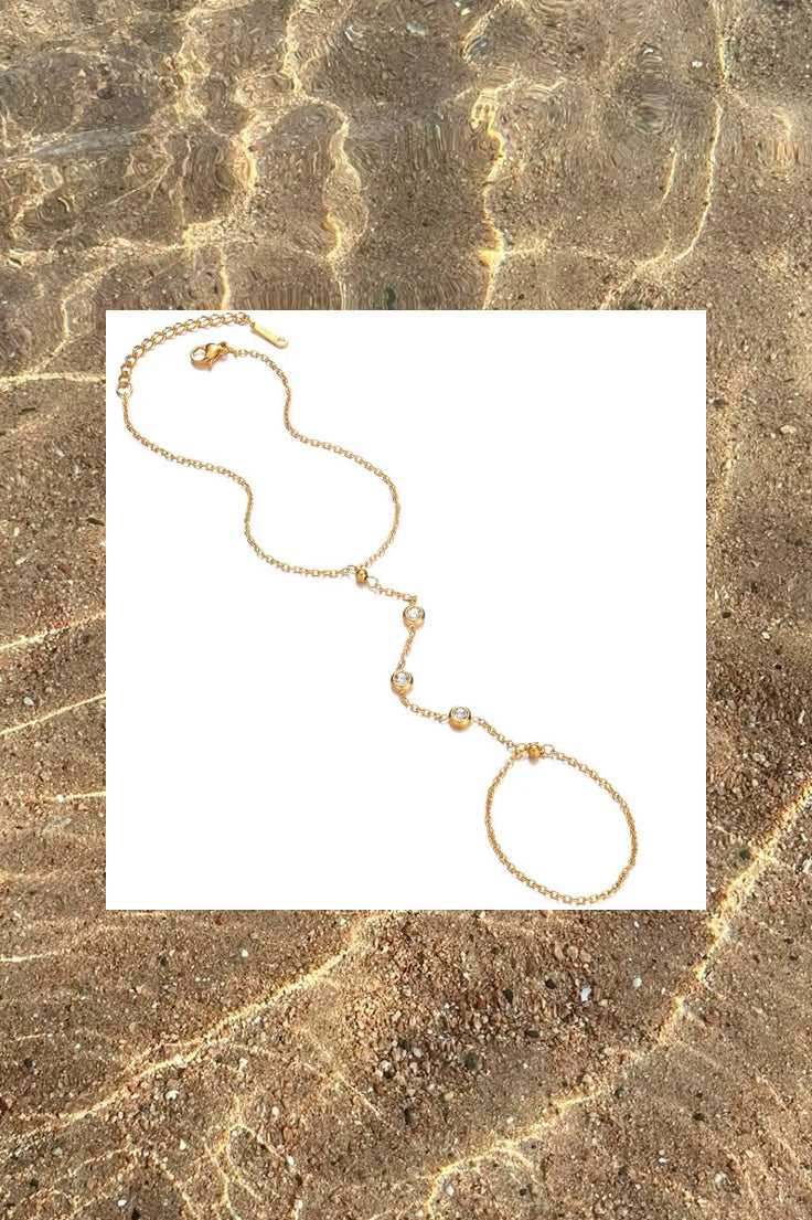 starfish Shell Rings Bracelet 8 pieces Set