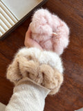 Fluffy Chunky Hair Scrunchie