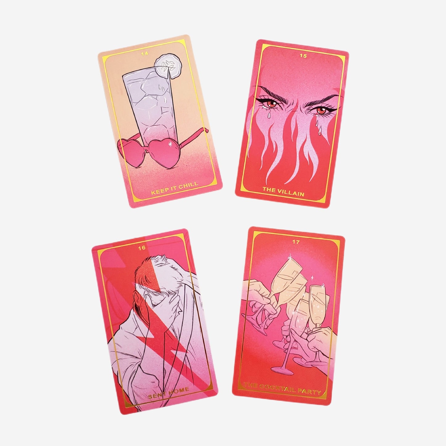 the final rose Tarot card