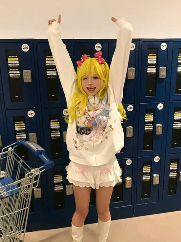 White Angel Series Cotton Jacket