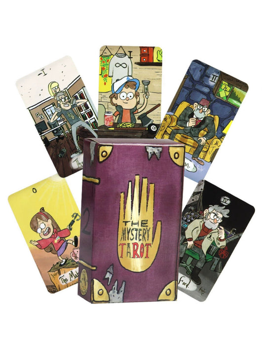 Mysterious Town Tarot Cards