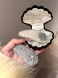 Snowflake Woolen Hair Clip
