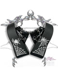 PunkGothic Spider Dark Chain Thick Bottom Slippers