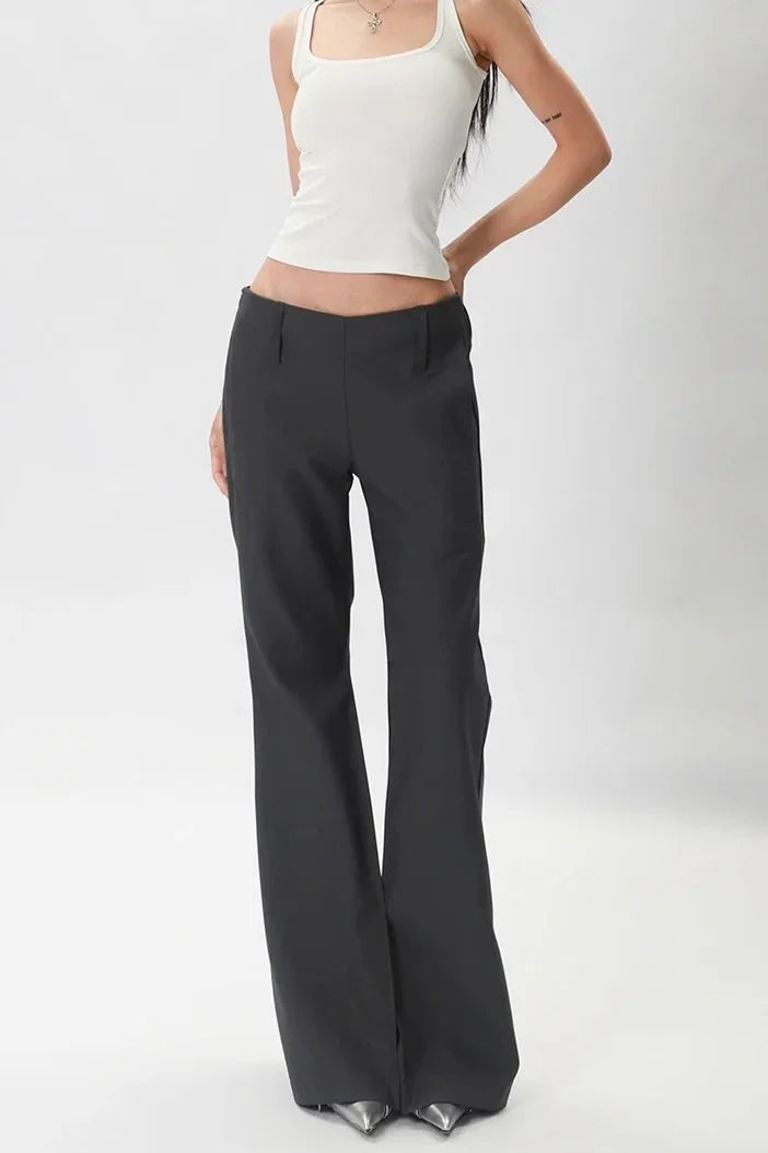 Elastic suit pants
