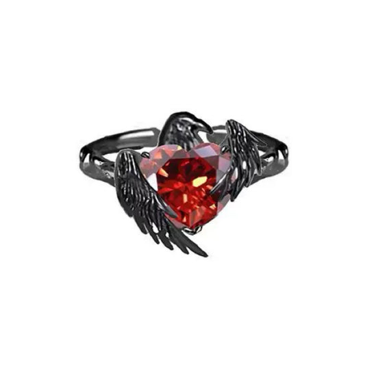 Qin Che crow rings