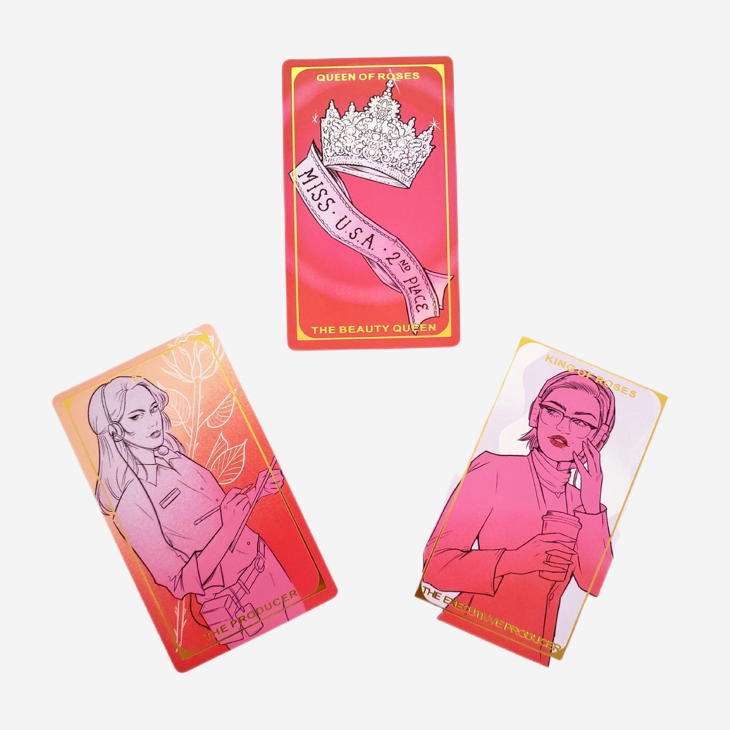 the final rose Tarot card