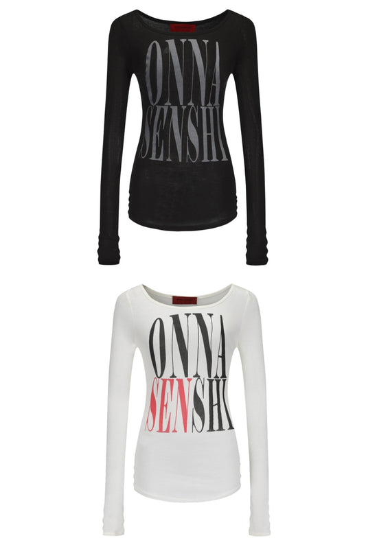 Printed long sleeves