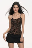 Leopard print cami