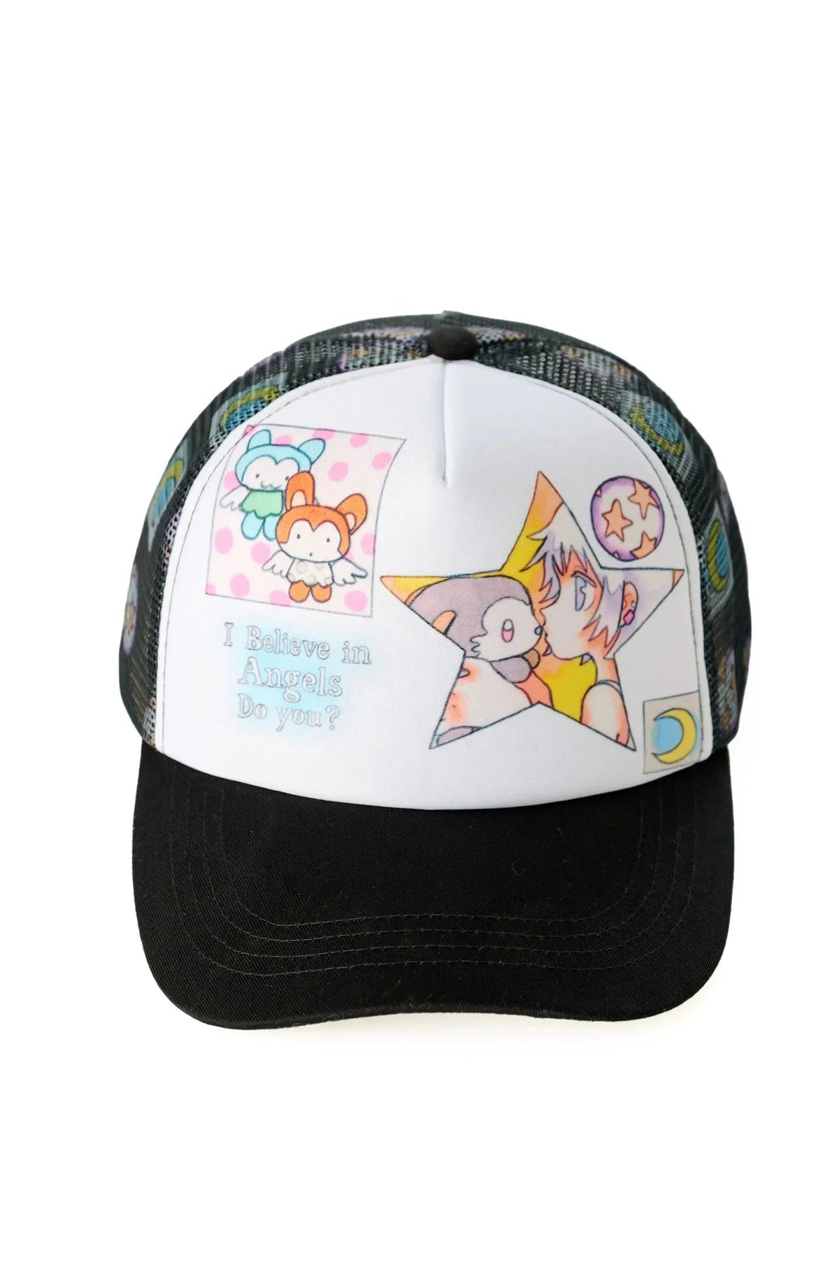 Angel series cute cartoon print baseball cap