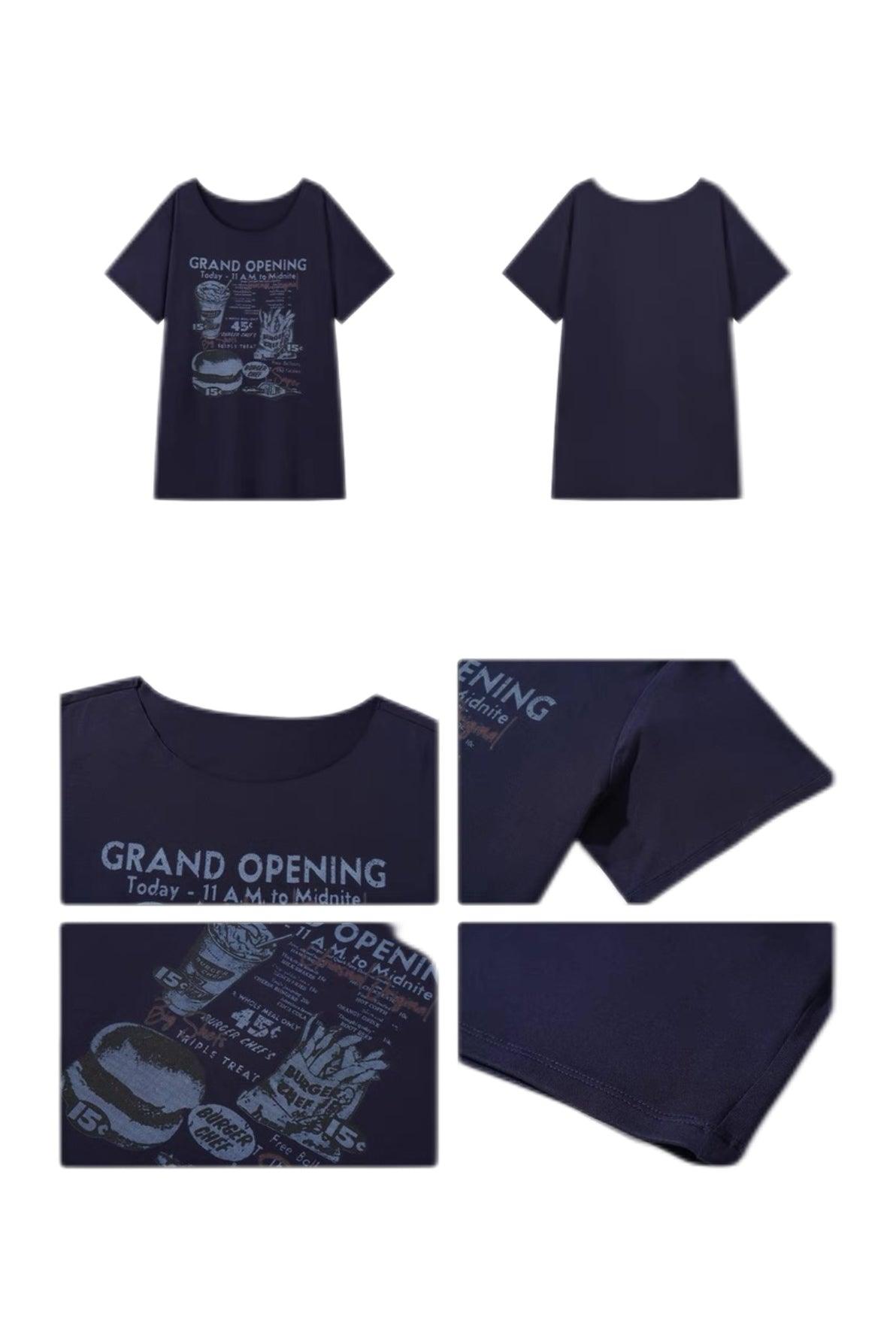 Letter print T