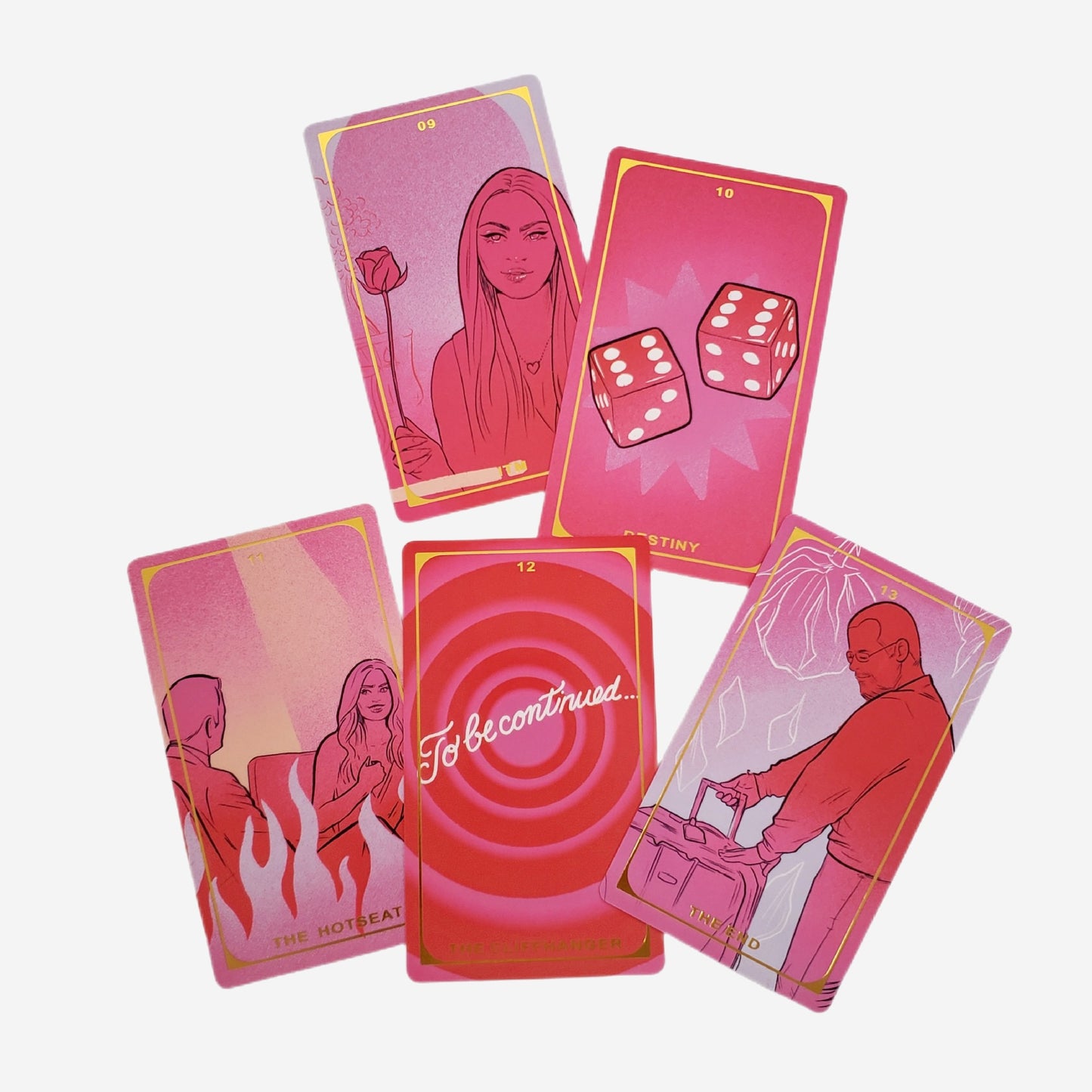 the final rose Tarot card