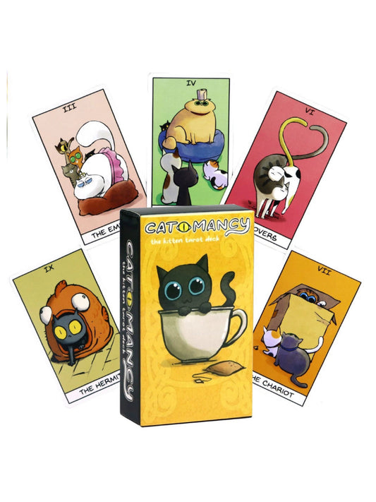 Cat Mancy The Kitten Tarot Cards