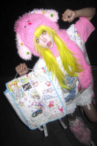 Ollie Frog joint white angel bag