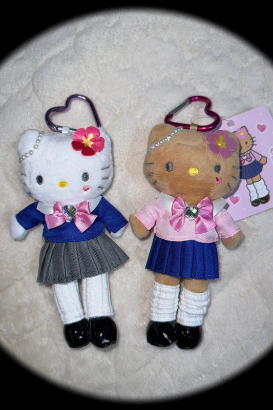 Uniform long legs hellokitty pendant