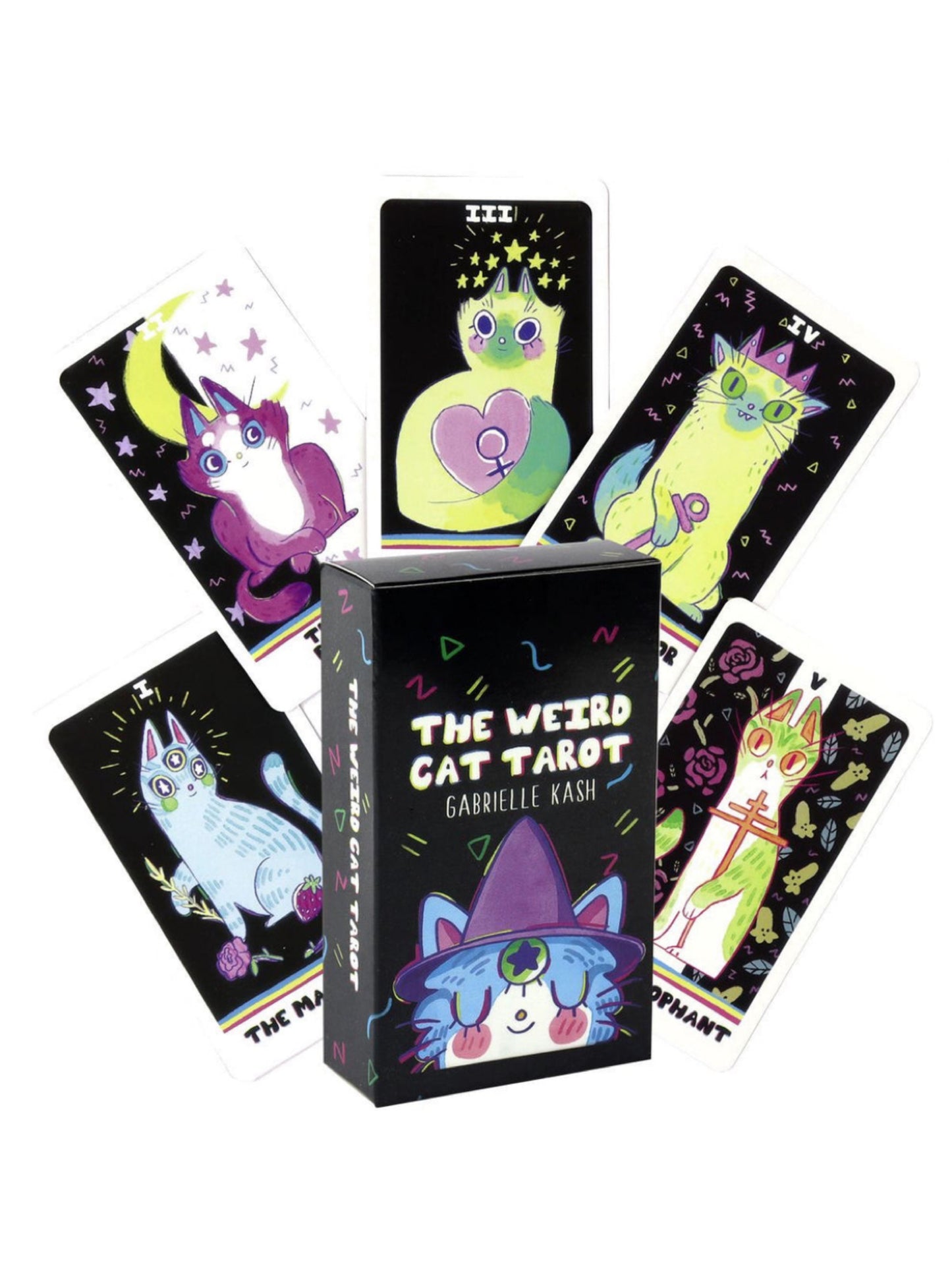 The Weird Cat Tarot Cards