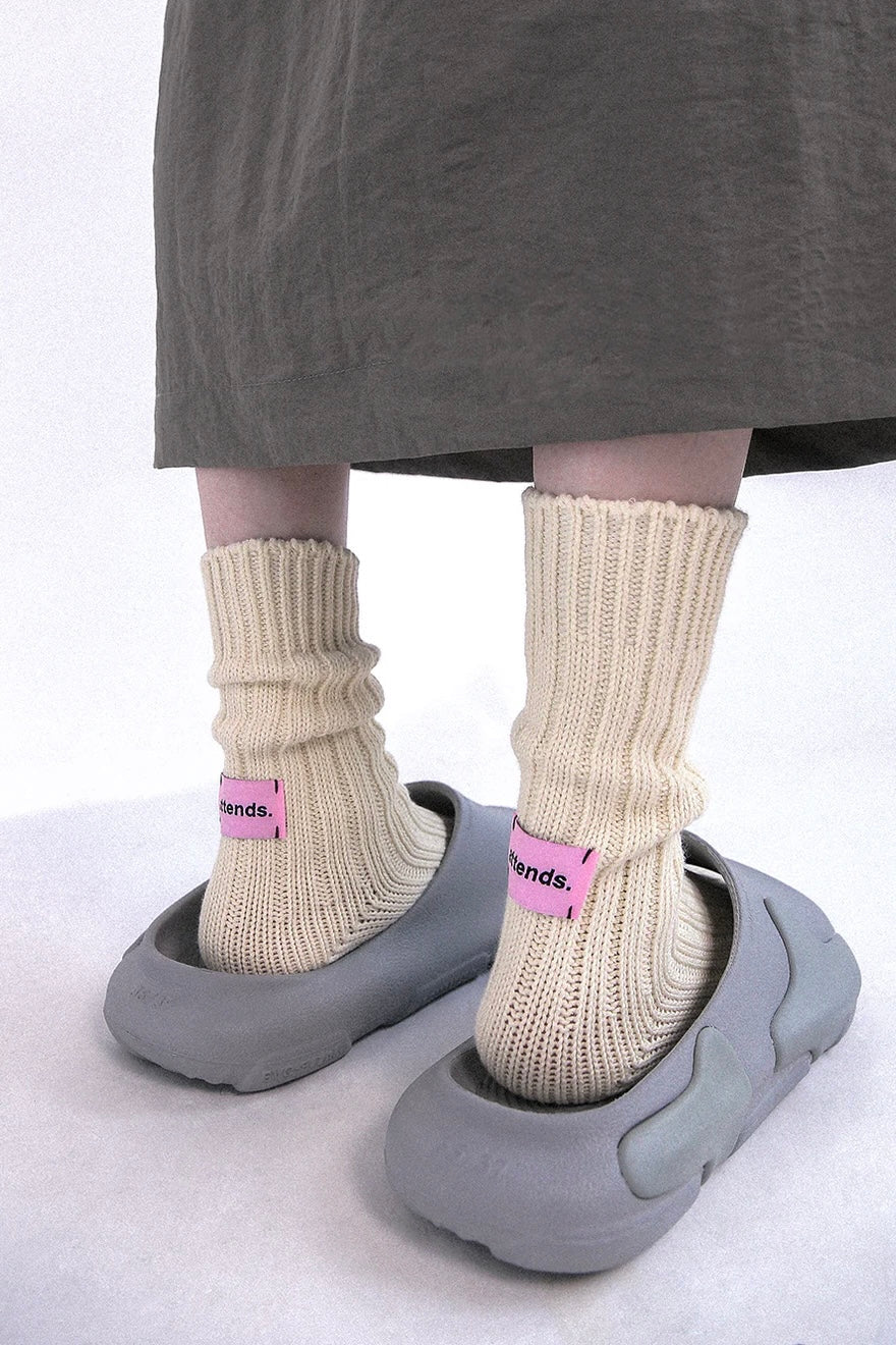 cotton knitted socks