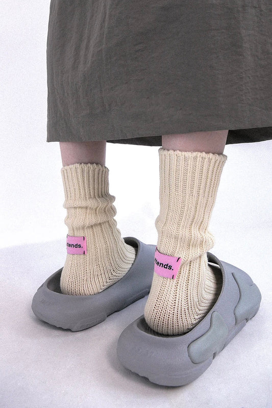 cotton knitted socks