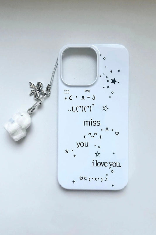 Dog mobile phone case + chain