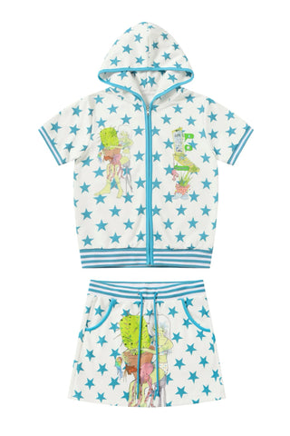 Octopus grass joint star terry set