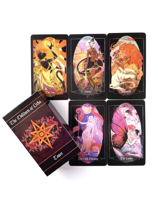 The Children of Litha Tarot Card