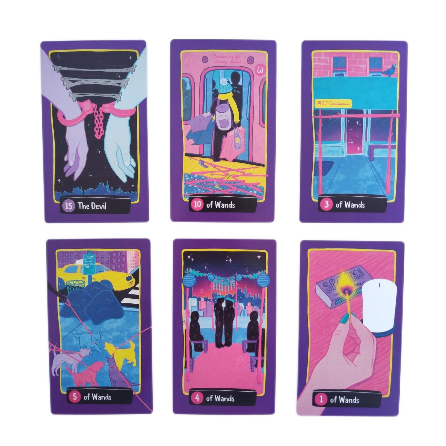 midnight city Tarot card