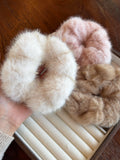 Fluffy Chunky Hair Scrunchie