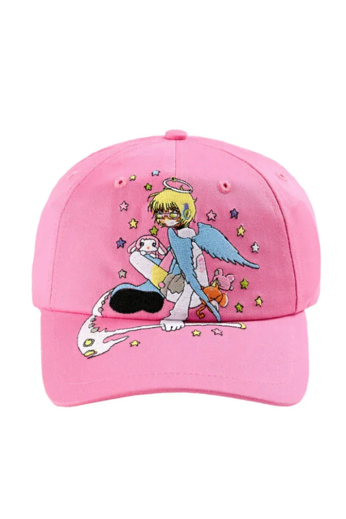 Pink Angel Baseball Cap