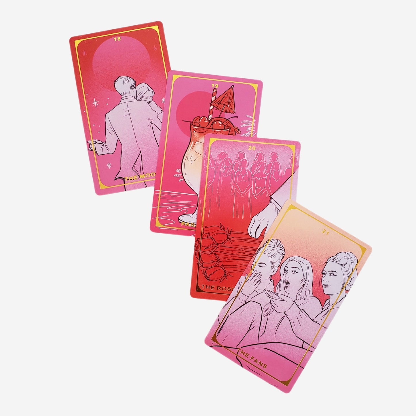 the final rose Tarot card