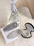 Snowflake Woolen Hair Clip