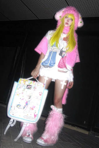 Ollie Frog joint white angel bag