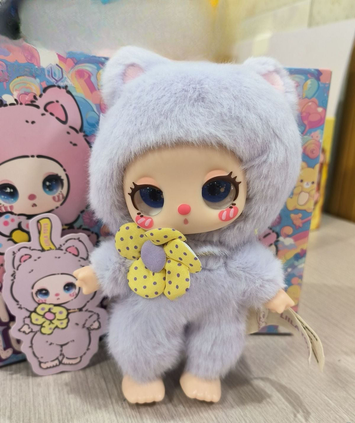 Lilla's lucky cat Silver Fog