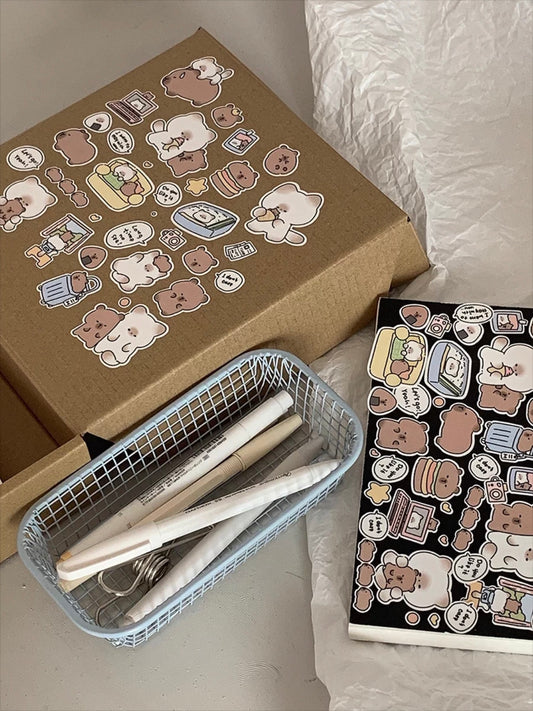 Pupu Cute Kitten PVC Stickers