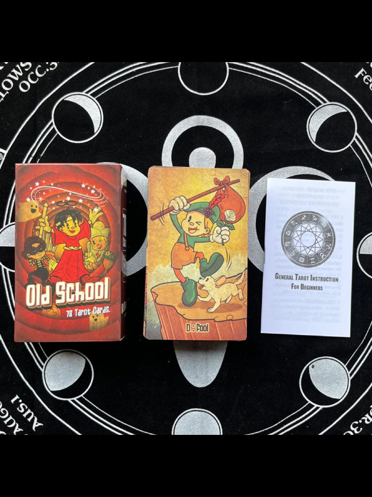 old school Tarot card