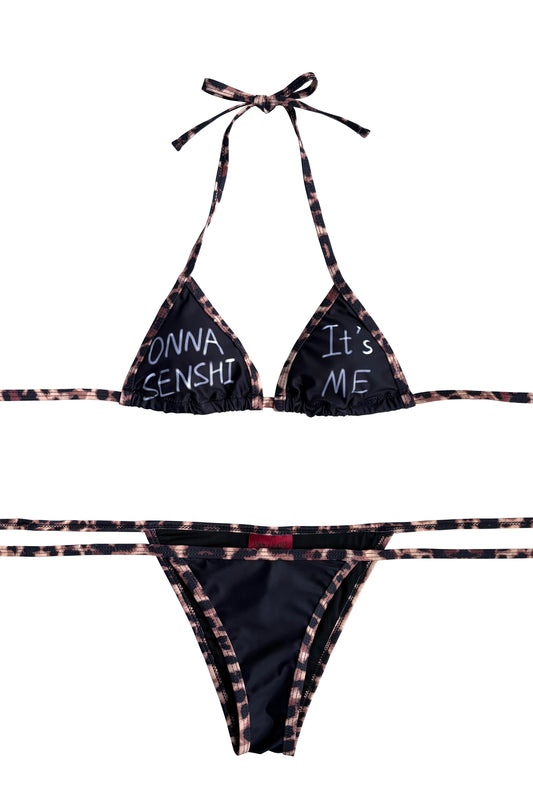 Leopard Contrast Bikini